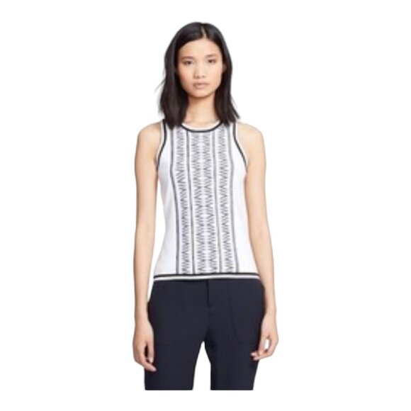 rag & bone Tops - Rag & Bone XS Sleeveless Crewneck Cropped Erin Knit Tank